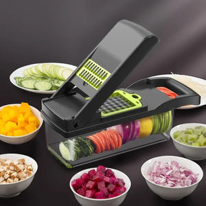 UVIVES™ 16-in-1 Multifunctional Vegetable Chopper & Slicer