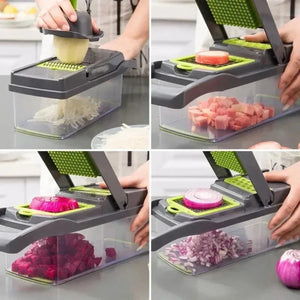 UVIVES™ 16-in-1 Multifunctional Vegetable Chopper & Slicer