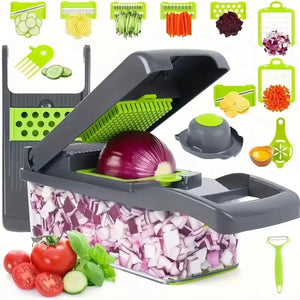 UVIVES™ 16-in-1 Multifunctional Vegetable Chopper & Slicer