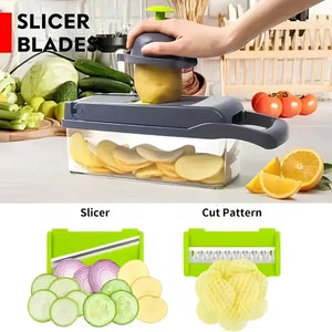 UVIVES™ 16-in-1 Multifunctional Vegetable Chopper & Slicer