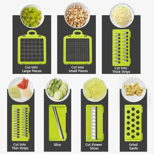 UVIVES™ 16-in-1 Multifunctional Vegetable Chopper & Slicer