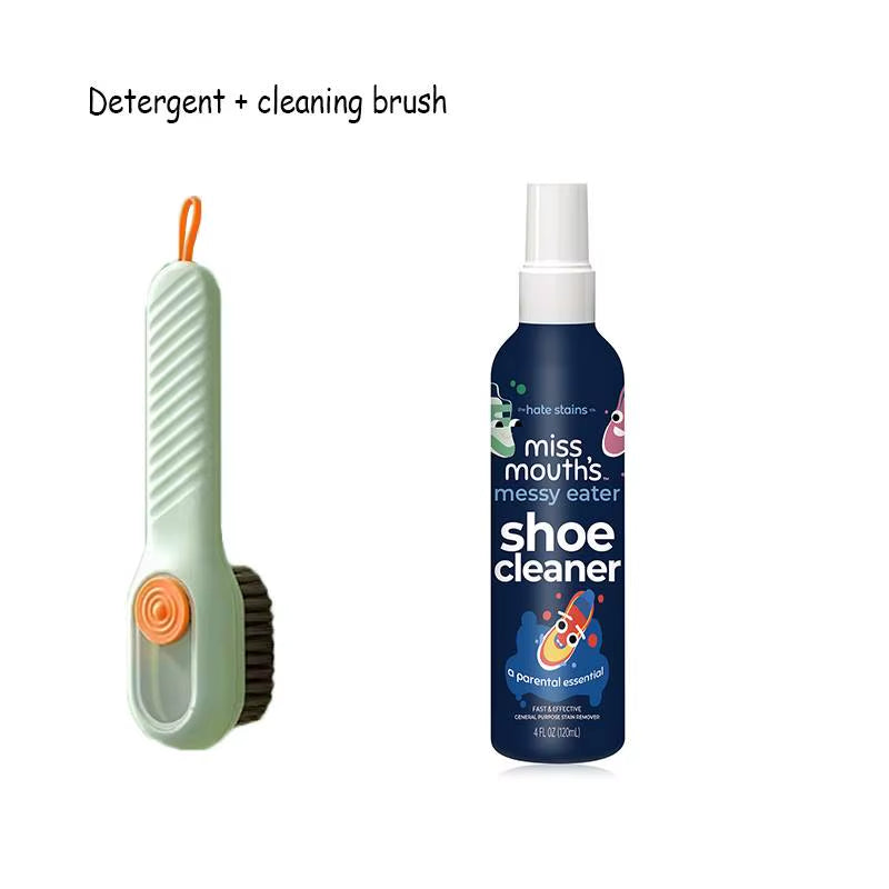 120Ml Portable Stain Remover Spray Effective Yellow Stains Removal for Laundry and Shoes Dust Bleached Decontamination Treatment