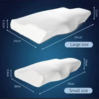 Memory Foam Bed Orthopedic Pillow Neck Protection Slow Rebound Memory Pillow Butterfly Shaped Health Cervical Neck