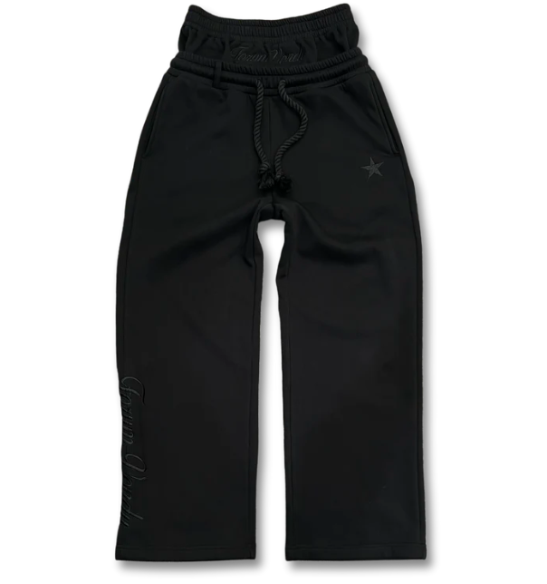Y2K American New Harajuku Vintage Loose Double Waist Sweatpants Men Streetwear Hip Hop Popular Letters Embroidered Casual Pants