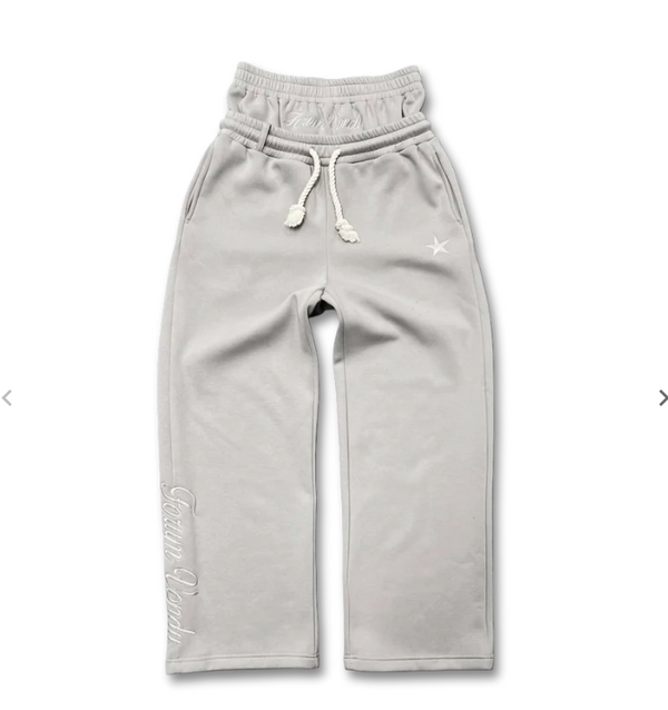 Y2K American New Harajuku Vintage Loose Double Waist Sweatpants Men Streetwear Hip Hop Popular Letters Embroidered Casual Pants