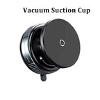 Strong Magnetic Car Phone Holder Foldable Magsafe Design 360° Adjustable Vacuum Mount for Car/Desk/Bathroom/ Use Metal
