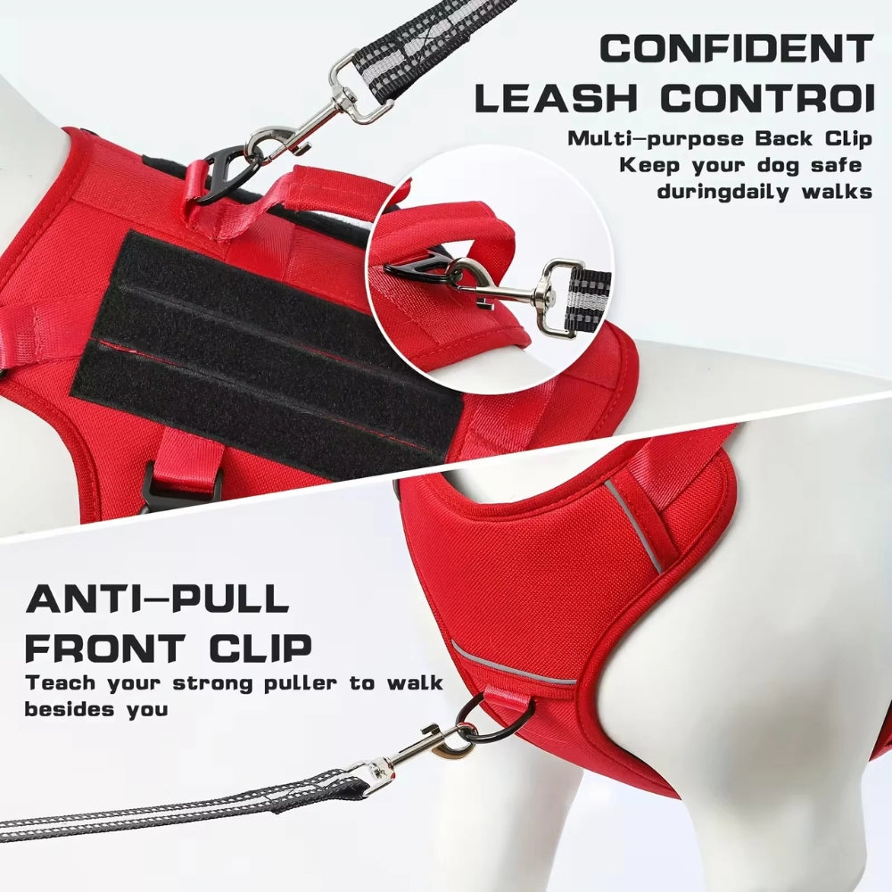 Heavy-Duty Tactical Service Dog Harness