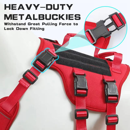 Heavy-Duty Tactical Service Dog Harness