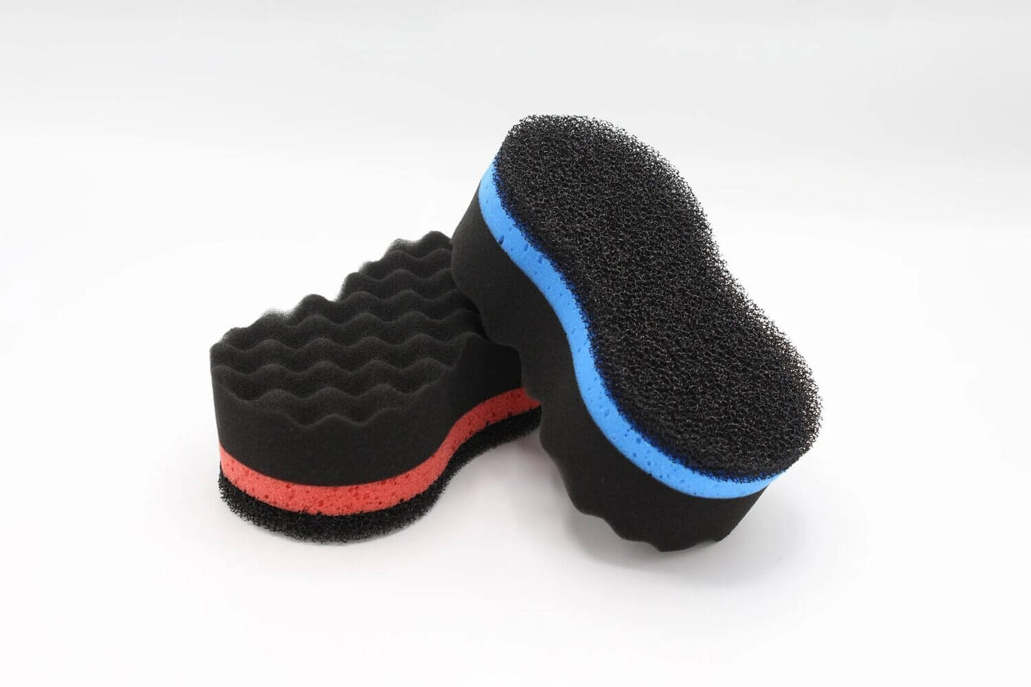 Triple-Layer Car Cleaning Sponge with Anti-Insect Mesh Blue-0
