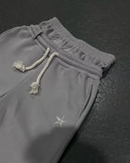 Y2K American New Harajuku Vintage Loose Double Waist Sweatpants Men Streetwear Hip Hop Popular Letters Embroidered Casual Pants